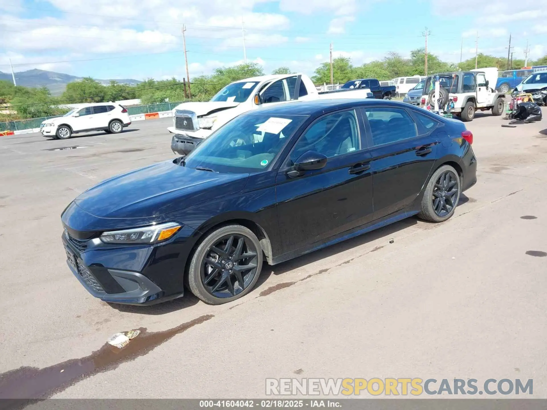 2 Photograph of a damaged car 2HGFE2F50NH599027 HONDA CIVIC 2022