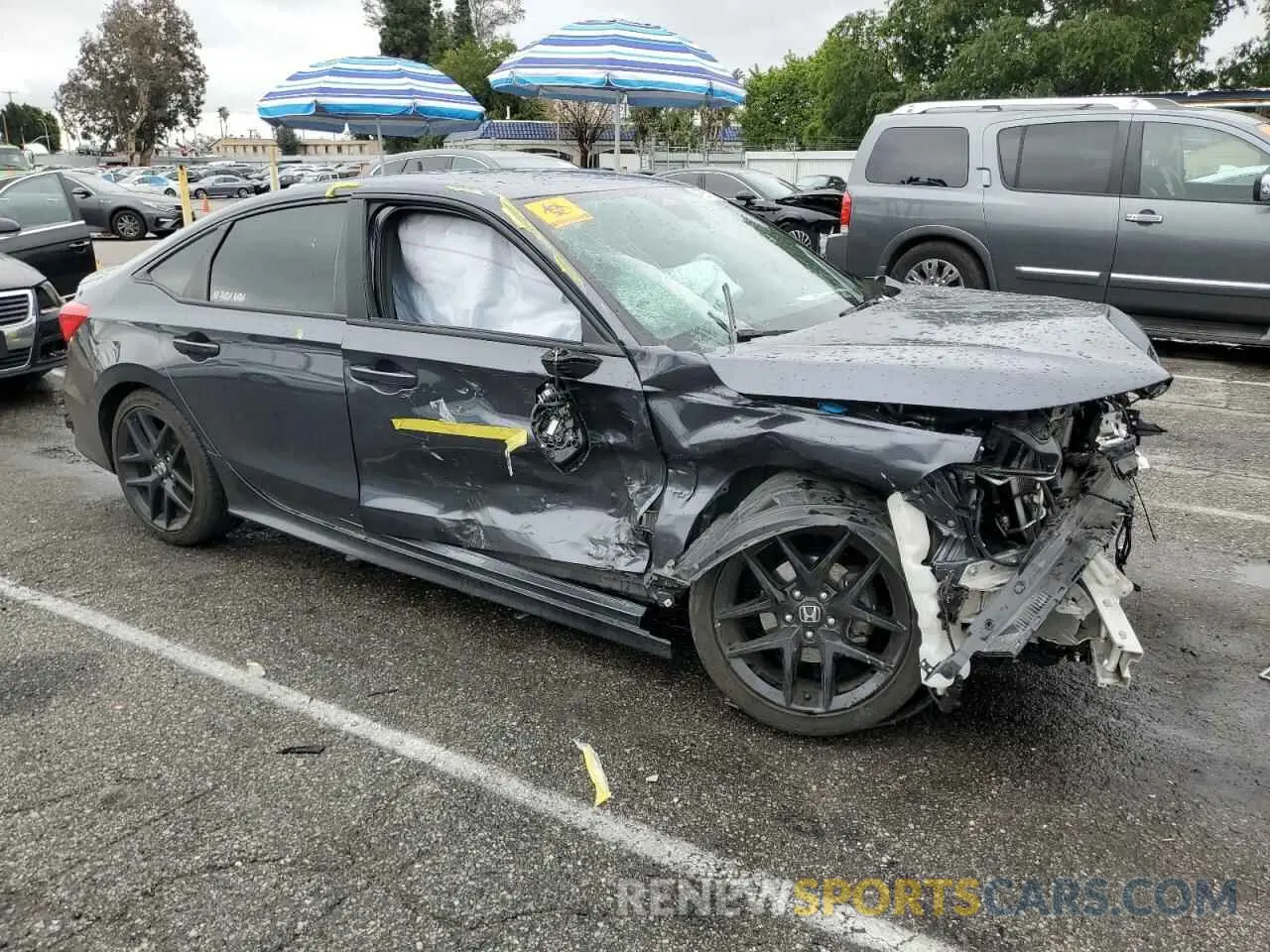 4 Photograph of a damaged car 2HGFE2F50NH600189 HONDA CIVIC 2022