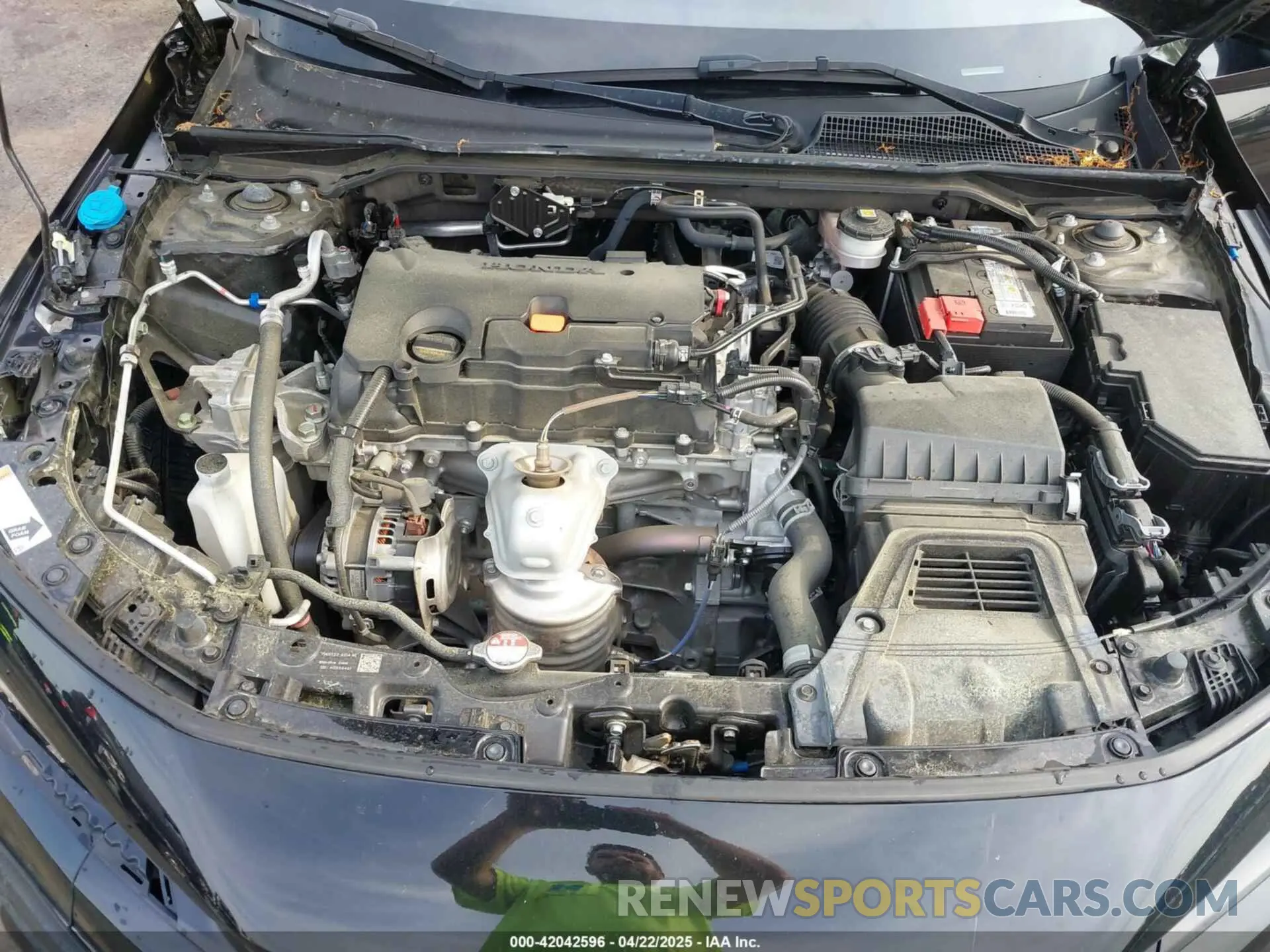 10 Photograph of a damaged car 2HGFE2F50NH604212 HONDA CIVIC 2022