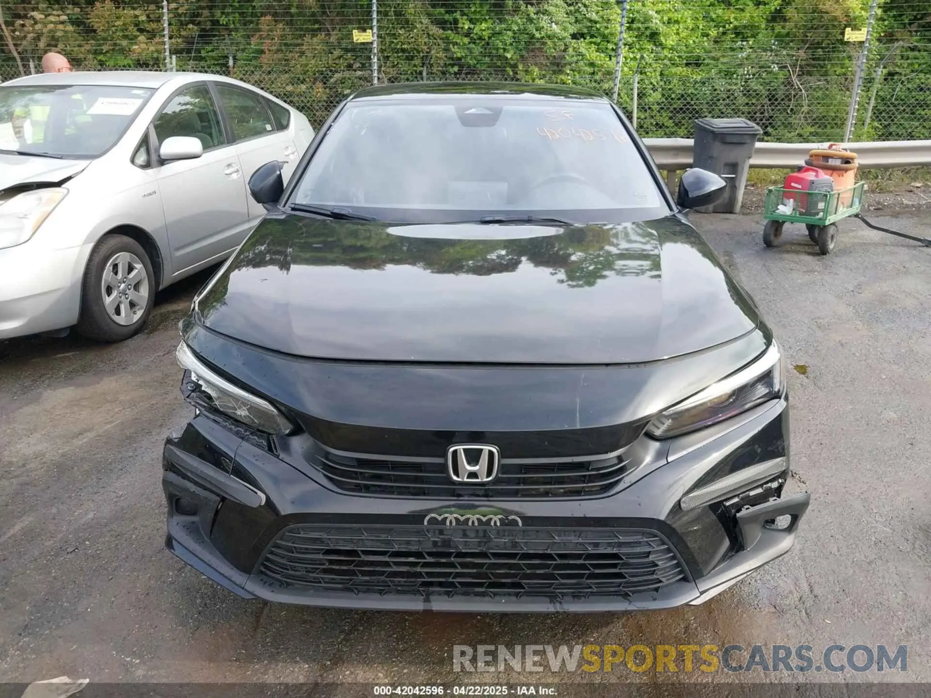 12 Photograph of a damaged car 2HGFE2F50NH604212 HONDA CIVIC 2022