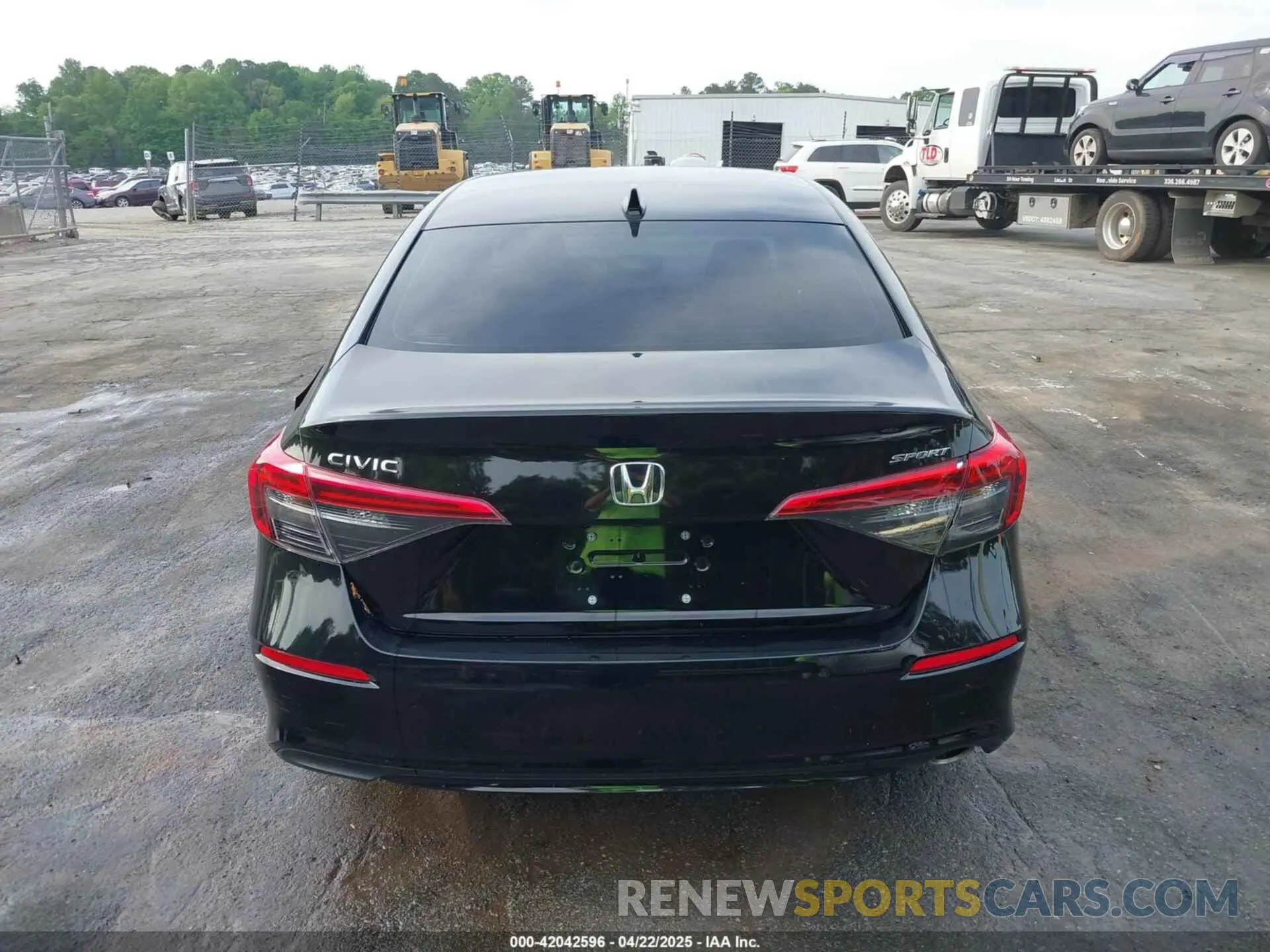 16 Photograph of a damaged car 2HGFE2F50NH604212 HONDA CIVIC 2022