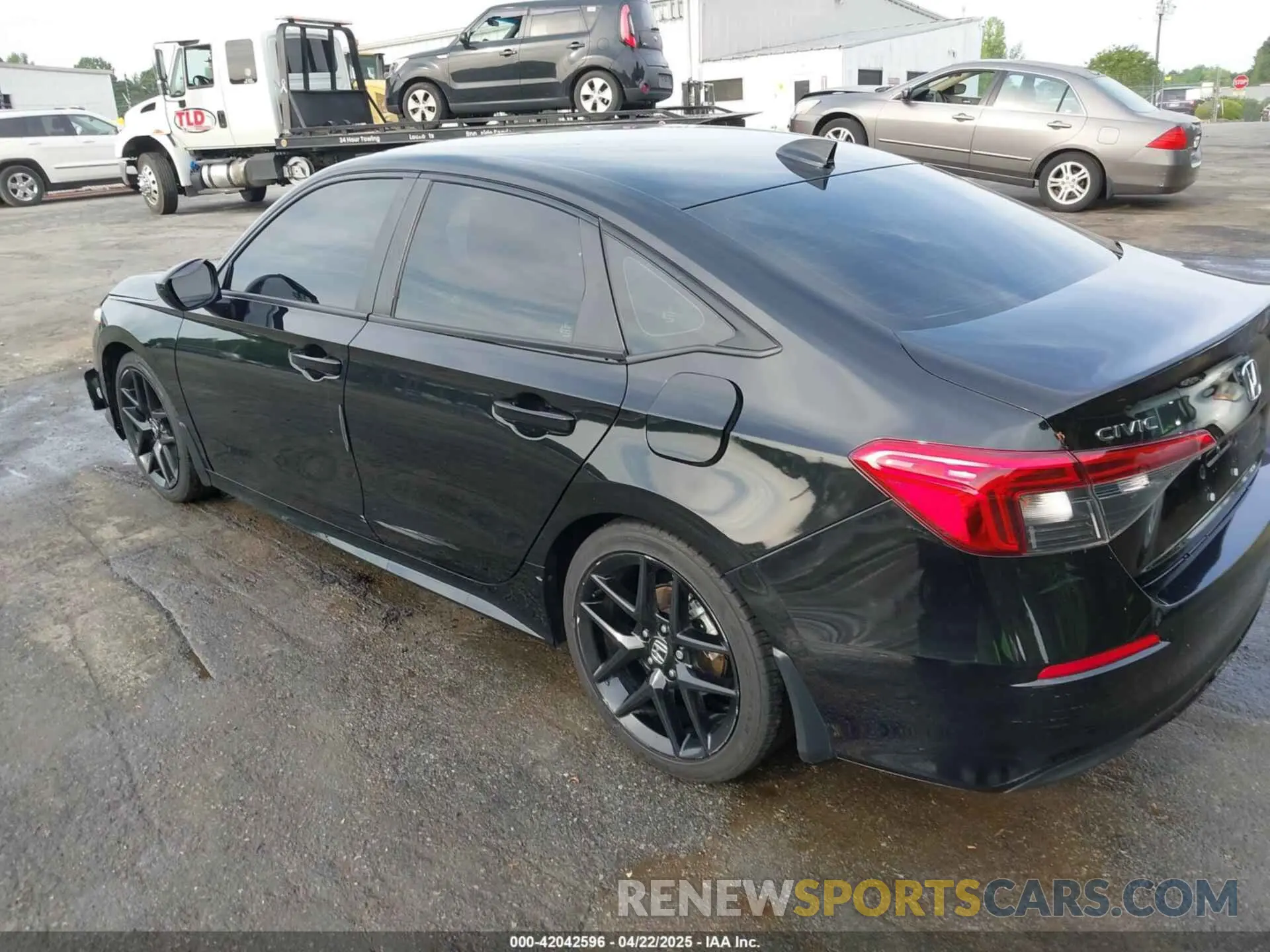 3 Photograph of a damaged car 2HGFE2F50NH604212 HONDA CIVIC 2022