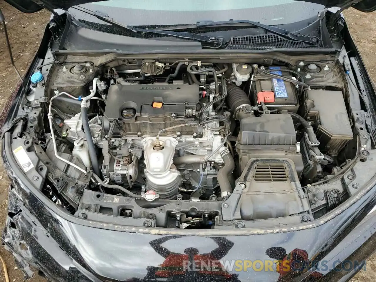 11 Photograph of a damaged car 2HGFE2F50NH604856 HONDA CIVIC 2022