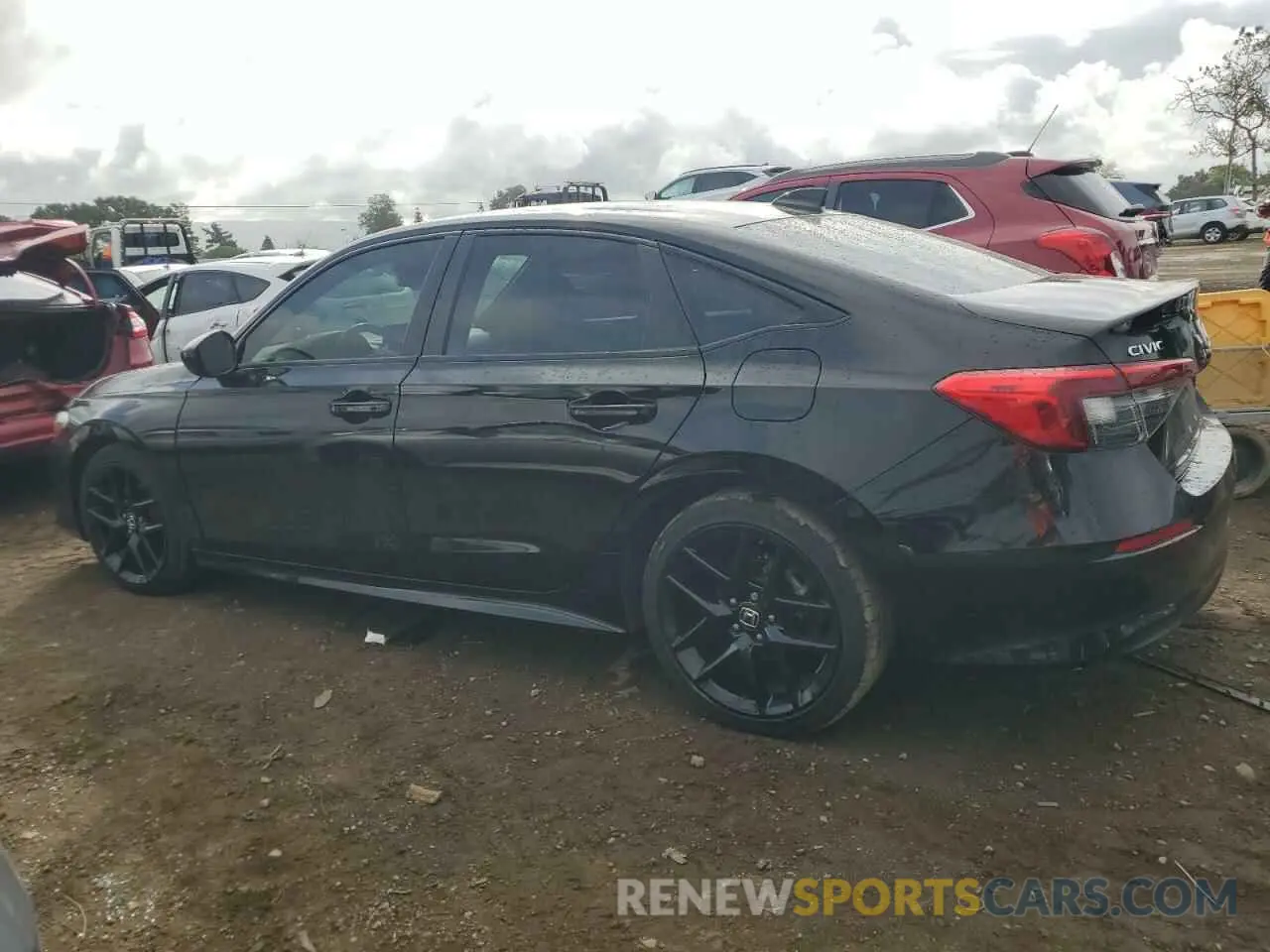 2 Photograph of a damaged car 2HGFE2F50NH604856 HONDA CIVIC 2022
