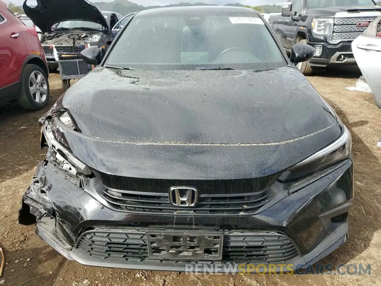 5 Photograph of a damaged car 2HGFE2F50NH604856 HONDA CIVIC 2022