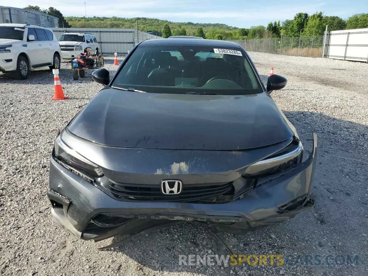 5 Photograph of a damaged car 2HGFE2F50NH609880 HONDA CIVIC 2022