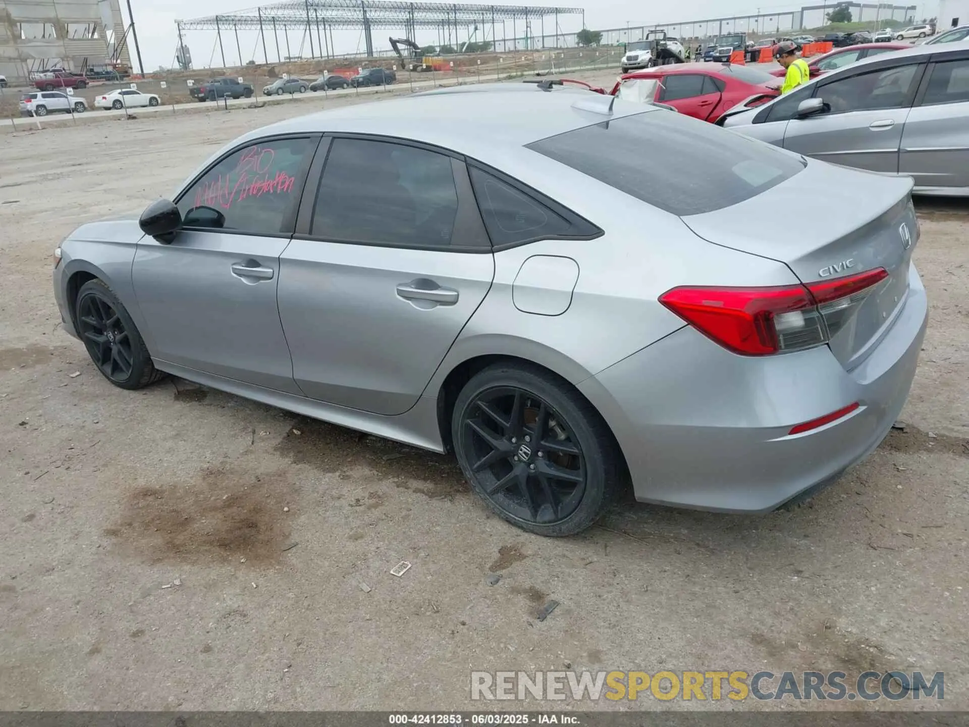 3 Photograph of a damaged car 2HGFE2F51NH501882 HONDA CIVIC 2022
