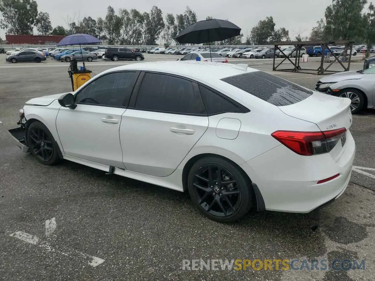 2 Photograph of a damaged car 2HGFE2F51NH503180 HONDA CIVIC 2022