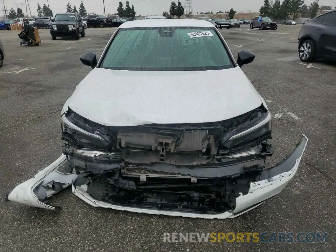 5 Photograph of a damaged car 2HGFE2F51NH503180 HONDA CIVIC 2022