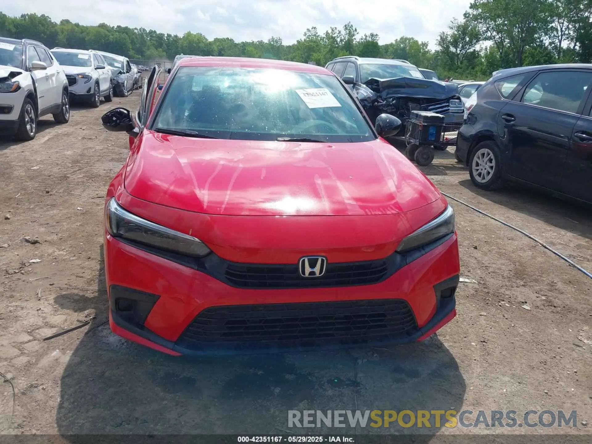 12 Photograph of a damaged car 2HGFE2F51NH504782 HONDA CIVIC 2022