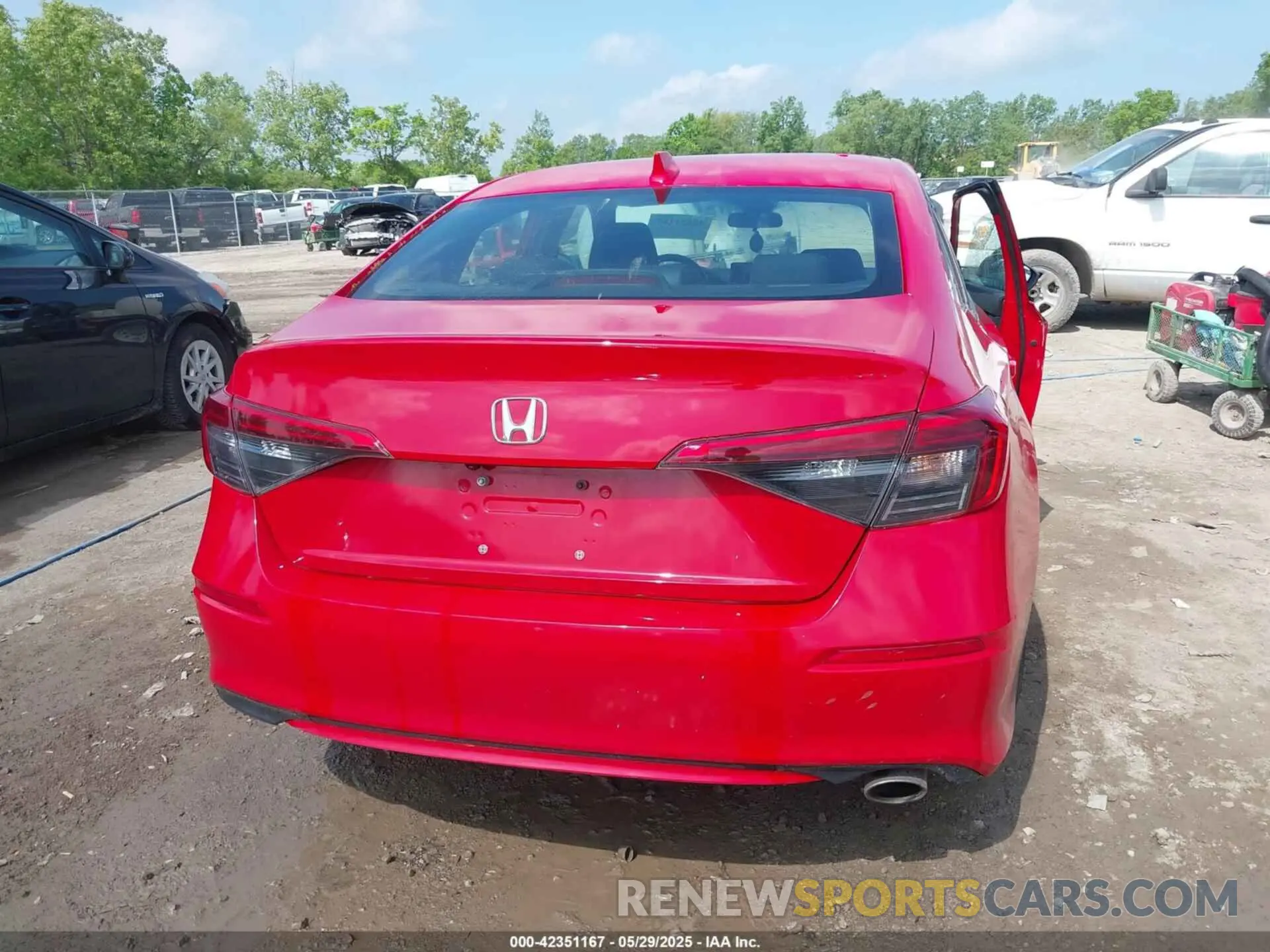 16 Photograph of a damaged car 2HGFE2F51NH504782 HONDA CIVIC 2022