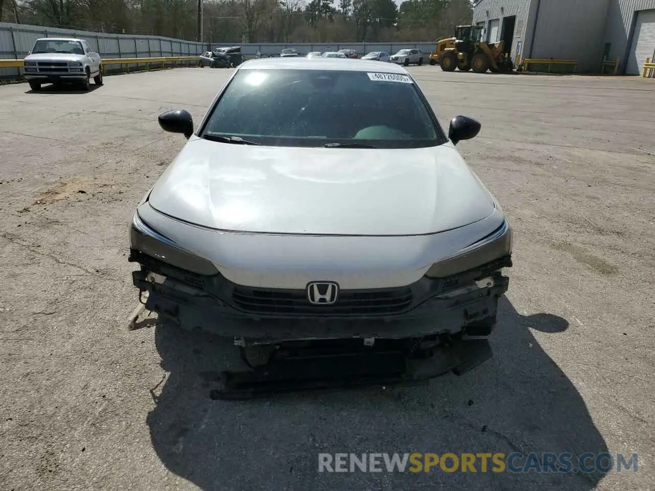 5 Photograph of a damaged car 2HGFE2F51NH504815 HONDA CIVIC 2022