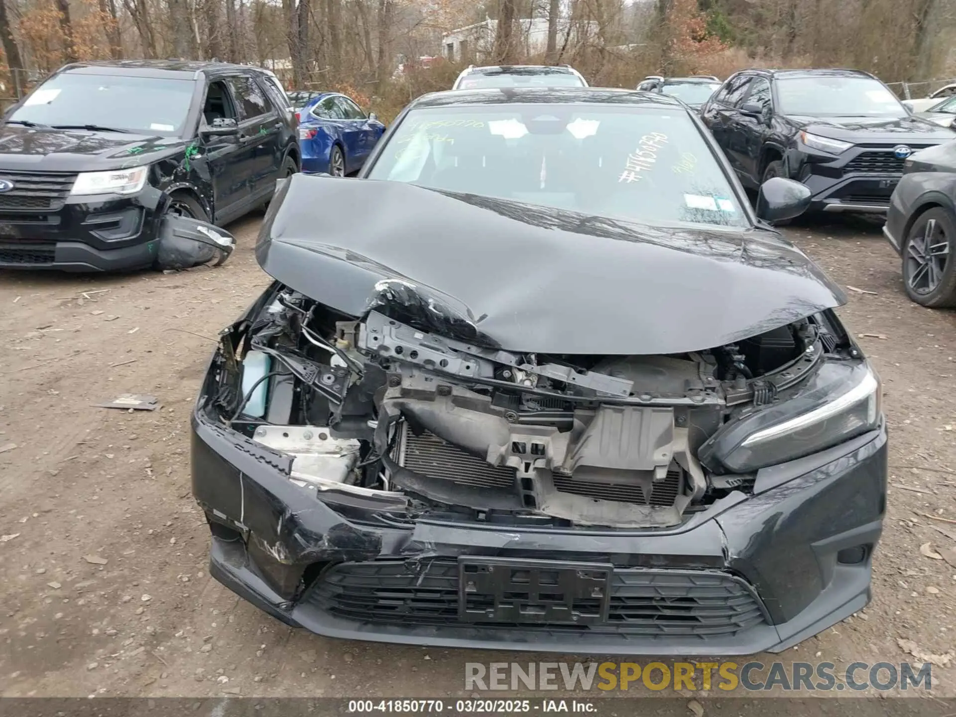 12 Photograph of a damaged car 2HGFE2F51NH505799 HONDA CIVIC 2022