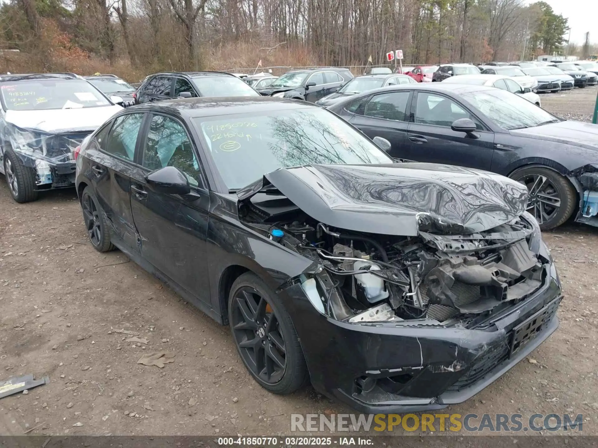 13 Photograph of a damaged car 2HGFE2F51NH505799 HONDA CIVIC 2022