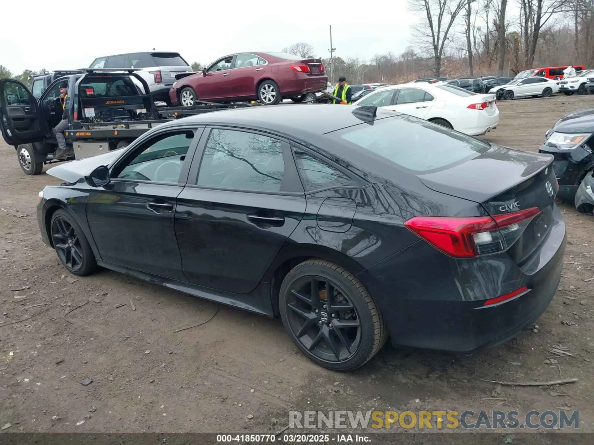 14 Photograph of a damaged car 2HGFE2F51NH505799 HONDA CIVIC 2022