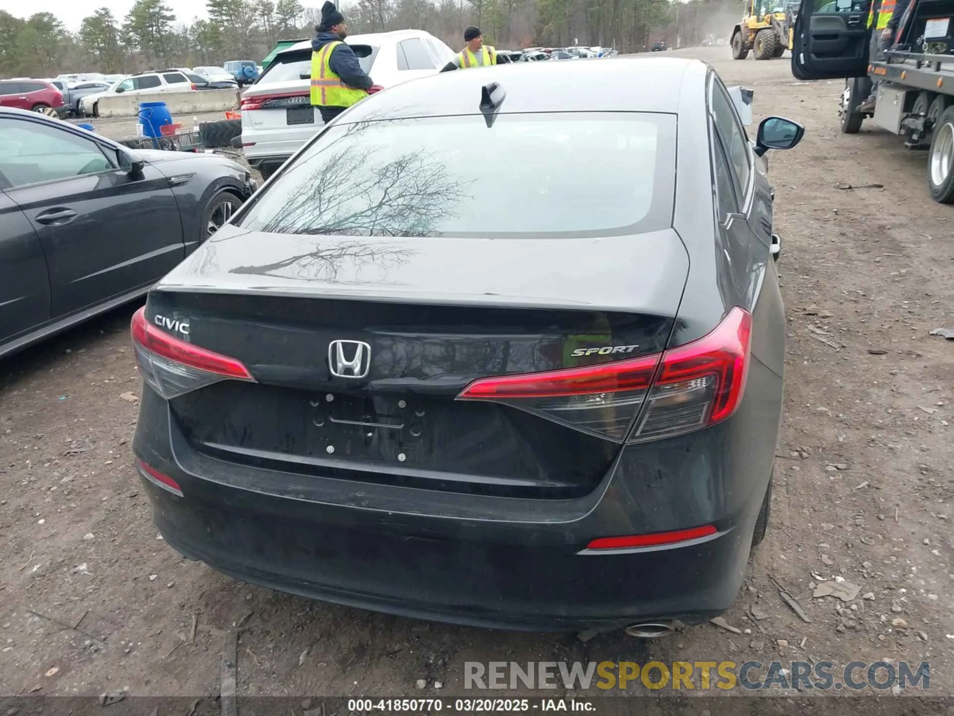 16 Photograph of a damaged car 2HGFE2F51NH505799 HONDA CIVIC 2022
