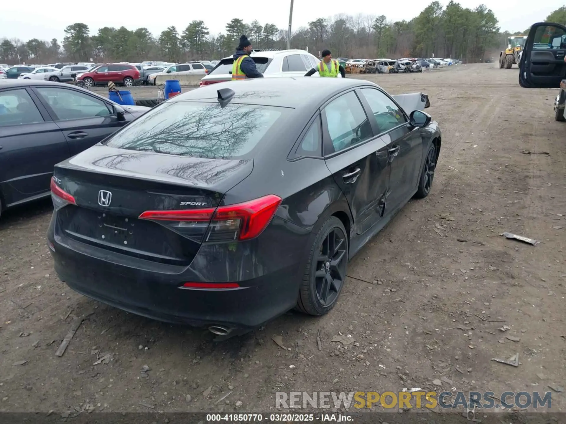 4 Photograph of a damaged car 2HGFE2F51NH505799 HONDA CIVIC 2022