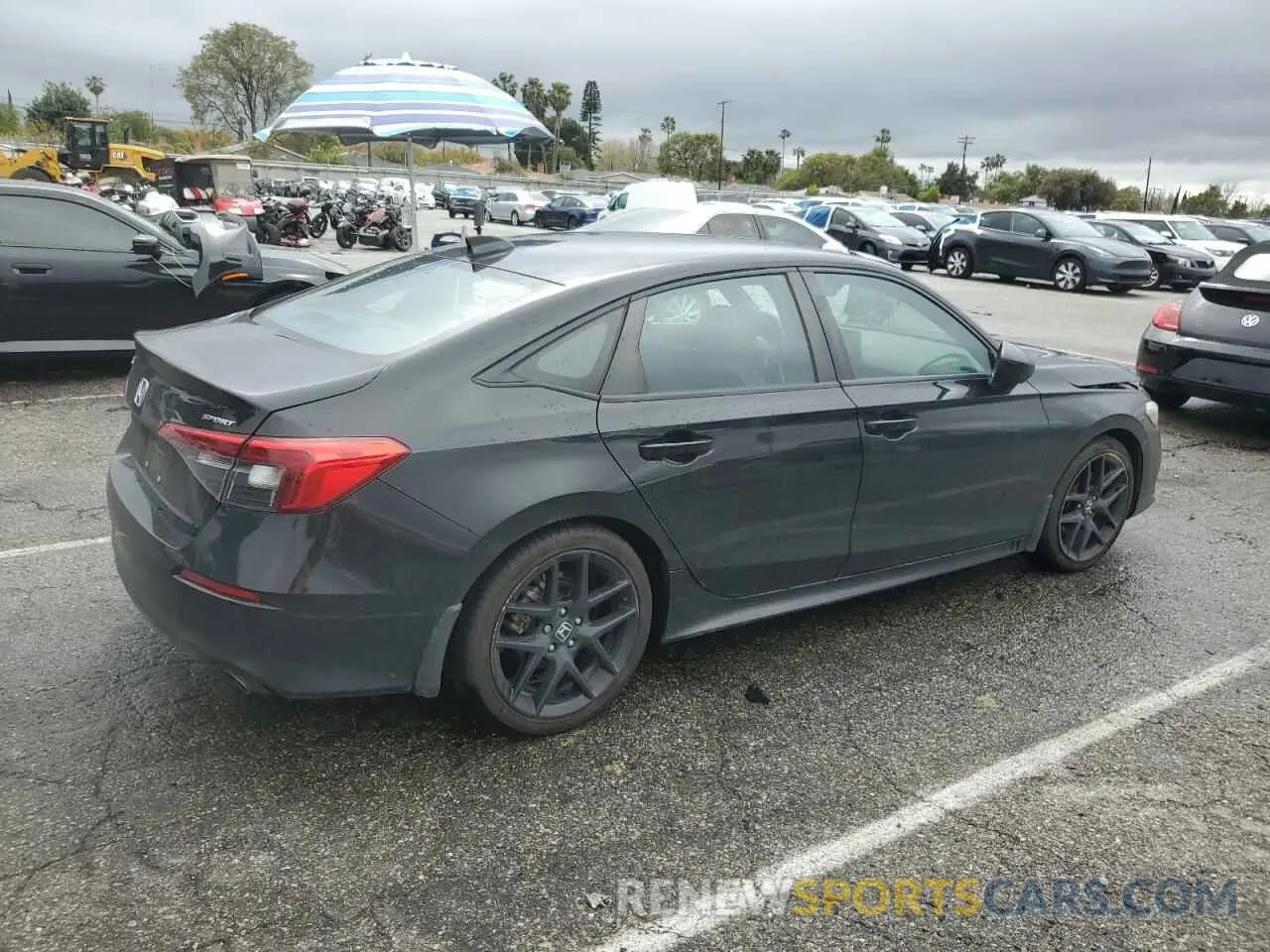 3 Photograph of a damaged car 2HGFE2F51NH506077 HONDA CIVIC 2022