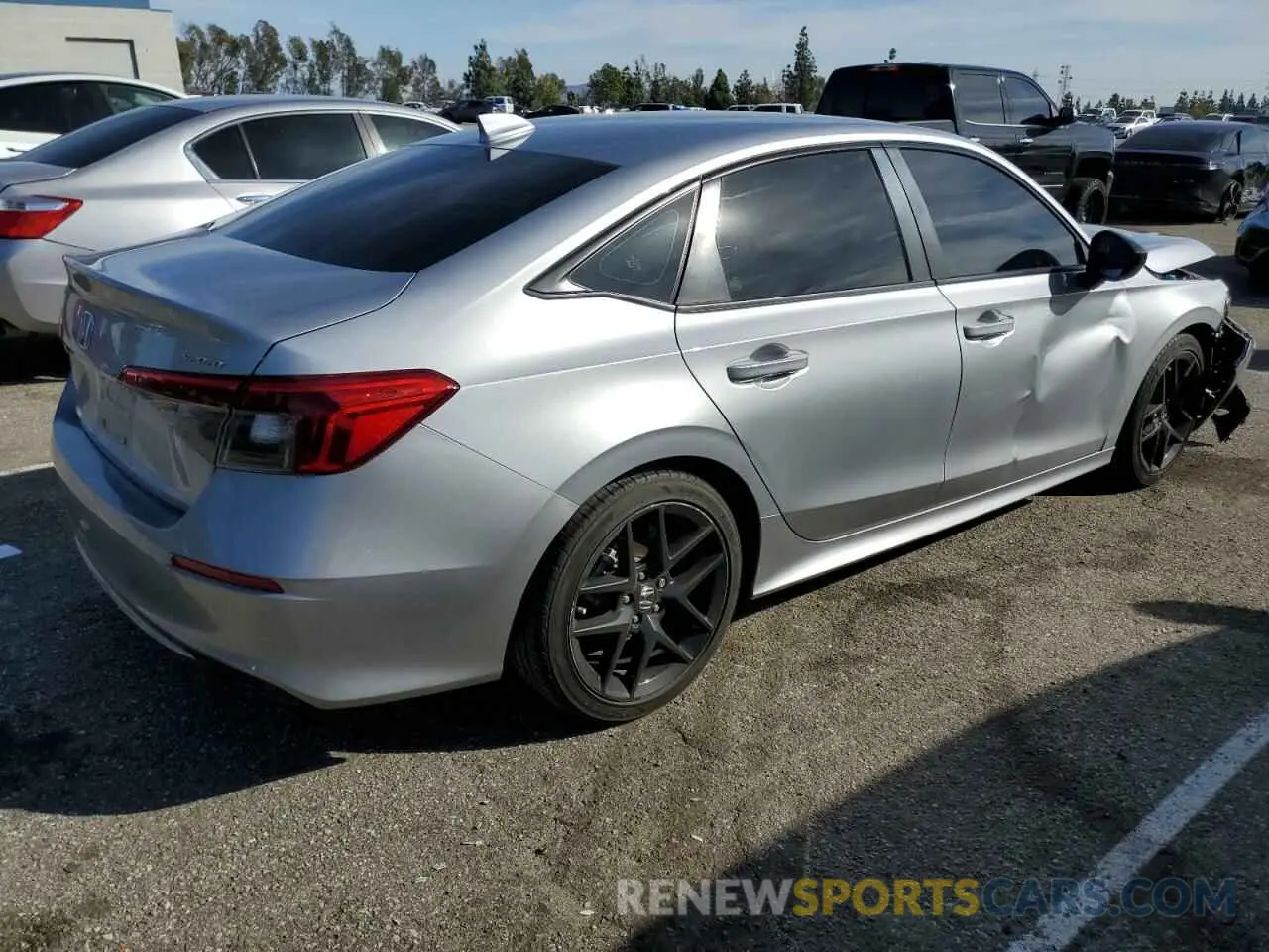 3 Photograph of a damaged car 2HGFE2F51NH511358 HONDA CIVIC 2022