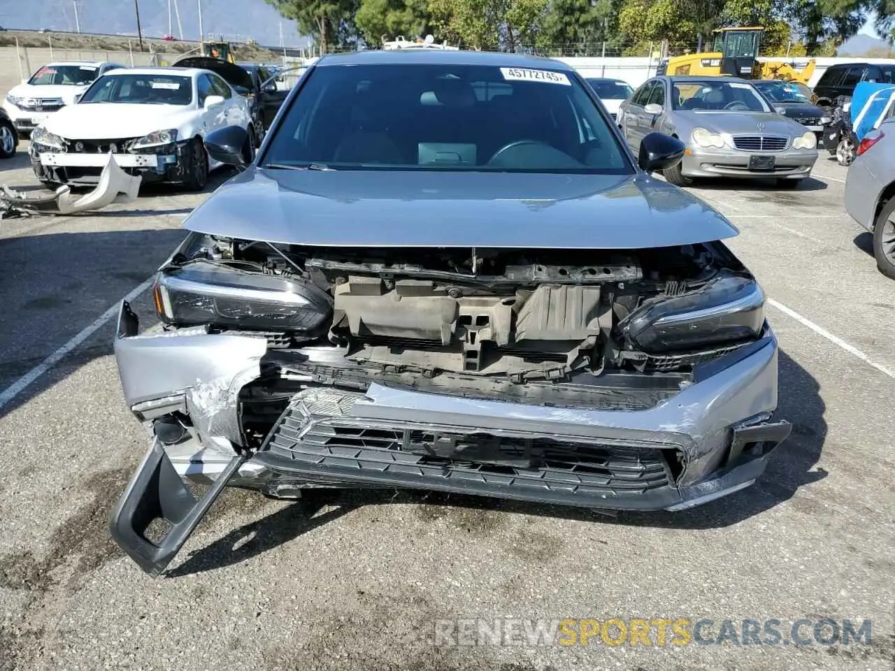 5 Photograph of a damaged car 2HGFE2F51NH511358 HONDA CIVIC 2022