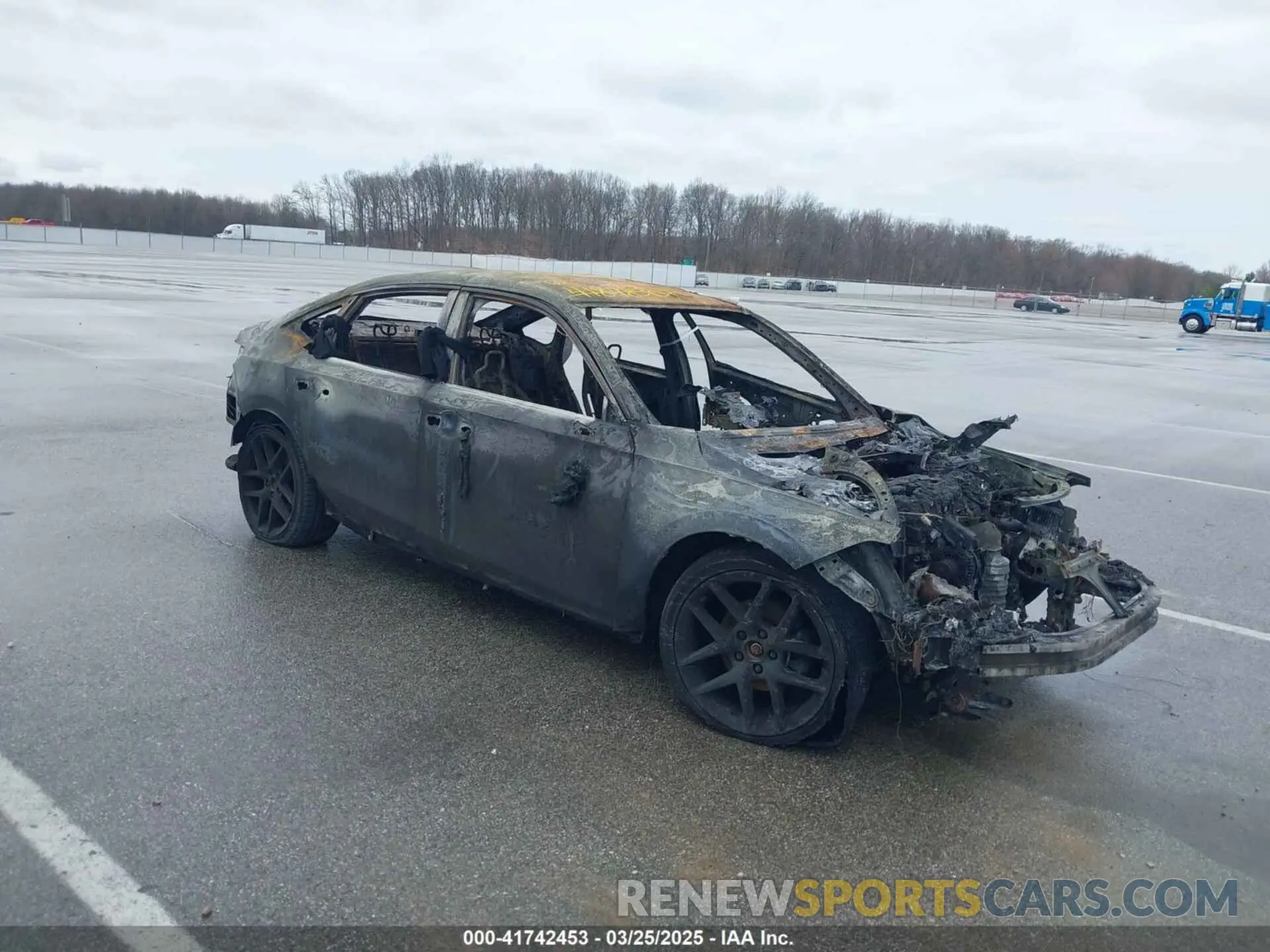 1 Photograph of a damaged car 2HGFE2F51NH516429 HONDA CIVIC 2022