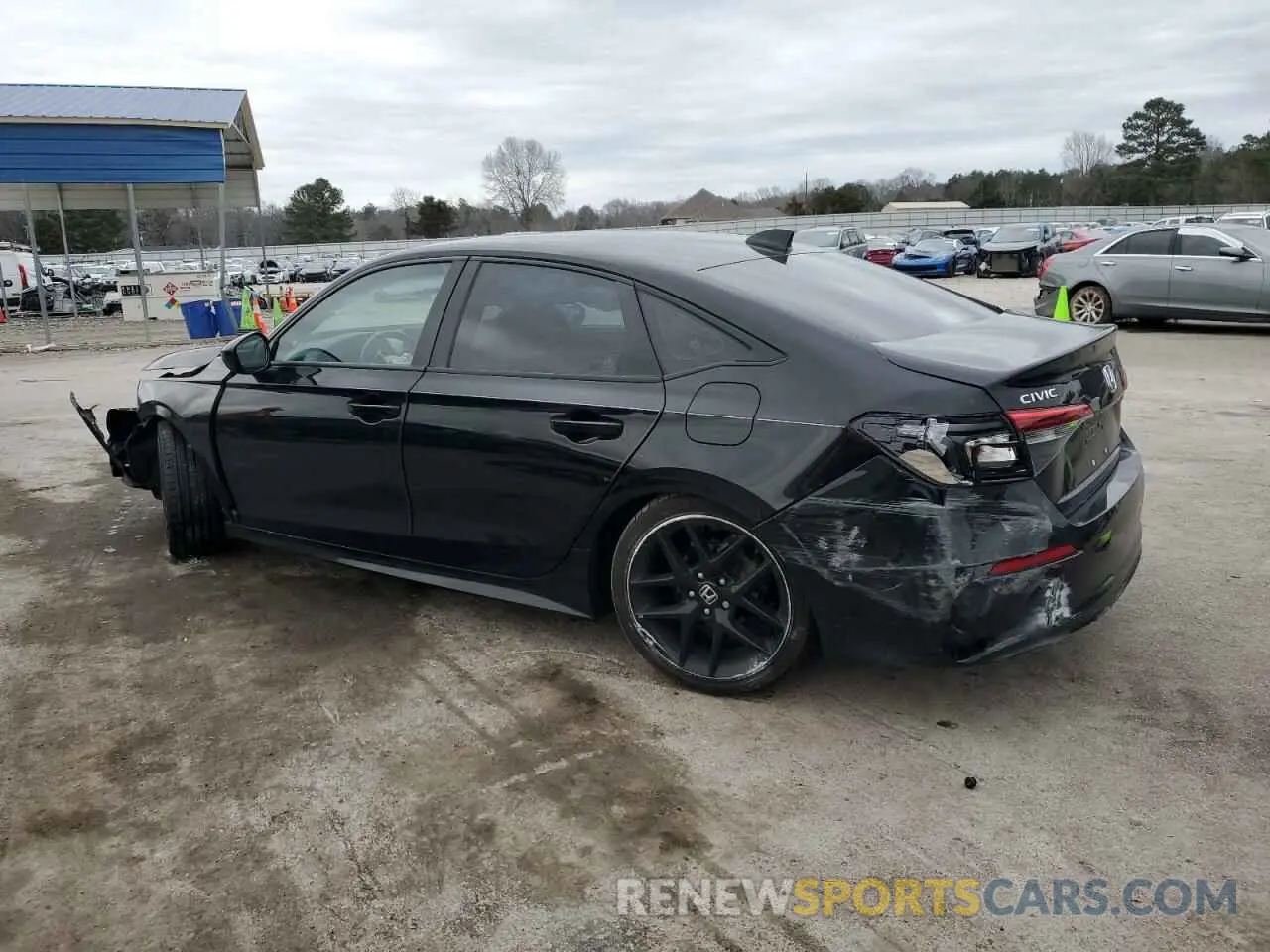 2 Photograph of a damaged car 2HGFE2F51NH518889 HONDA CIVIC 2022