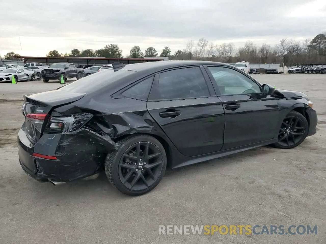 3 Photograph of a damaged car 2HGFE2F51NH518889 HONDA CIVIC 2022