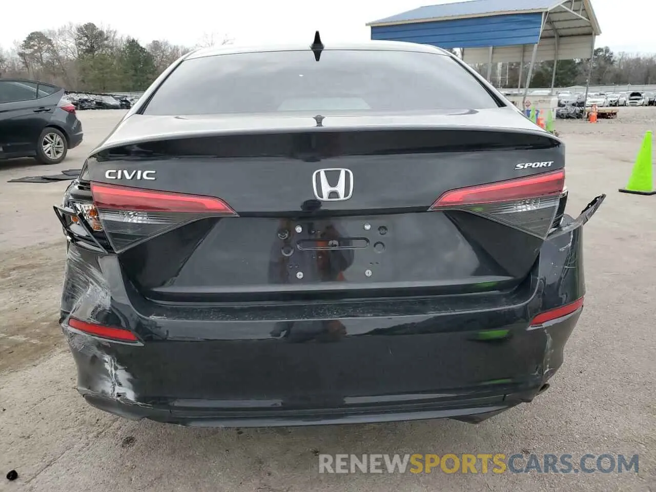 6 Photograph of a damaged car 2HGFE2F51NH518889 HONDA CIVIC 2022