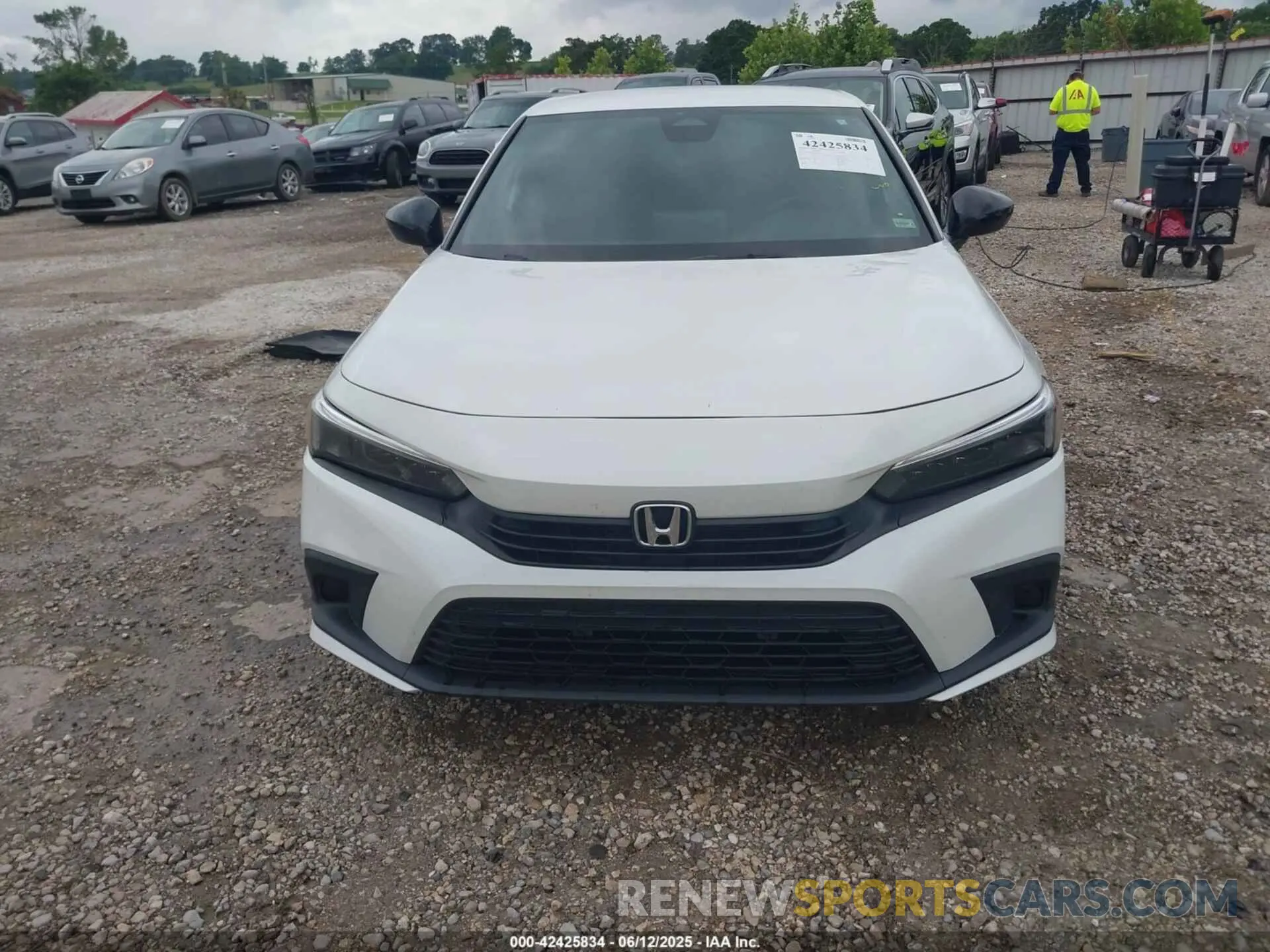 12 Photograph of a damaged car 2HGFE2F51NH522344 HONDA CIVIC 2022