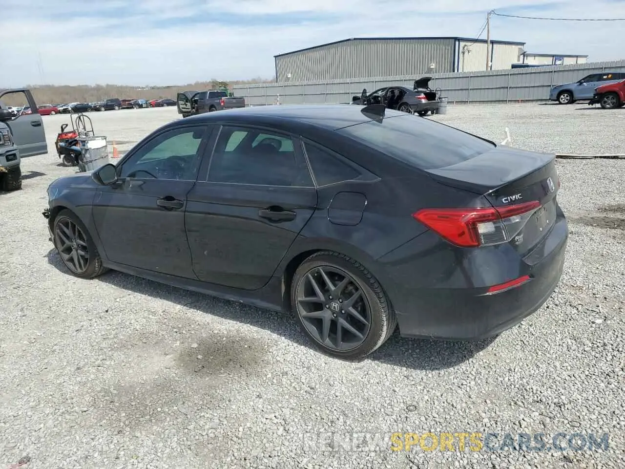 2 Photograph of a damaged car 2HGFE2F51NH524658 HONDA CIVIC 2022