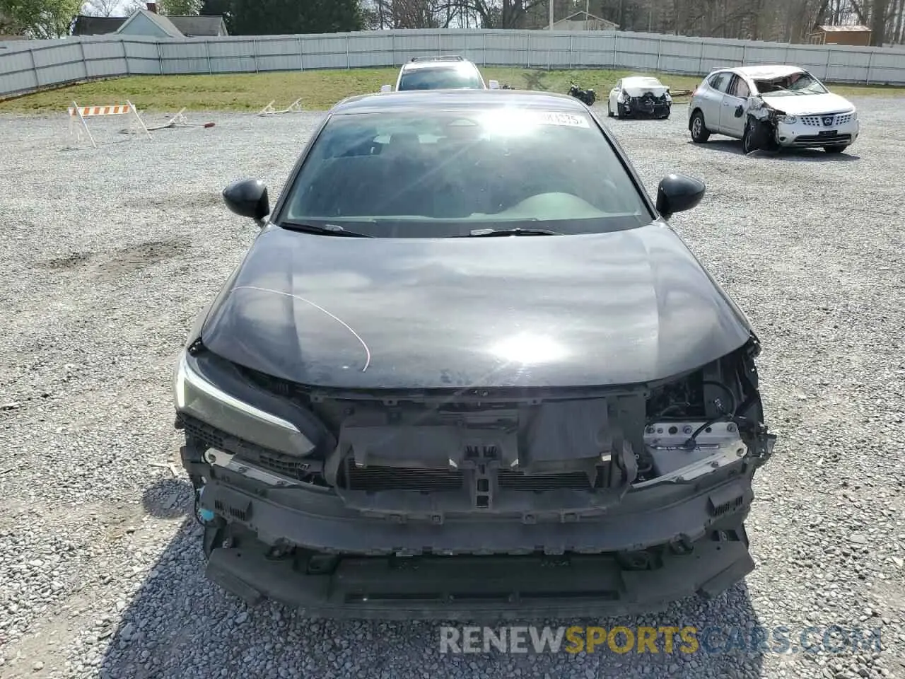 5 Photograph of a damaged car 2HGFE2F51NH524658 HONDA CIVIC 2022