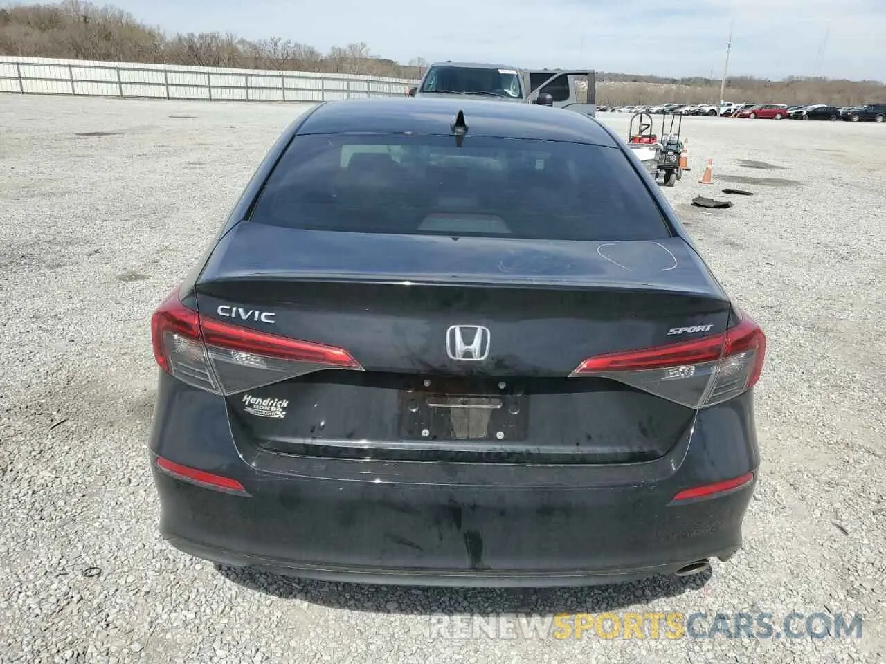 6 Photograph of a damaged car 2HGFE2F51NH524658 HONDA CIVIC 2022