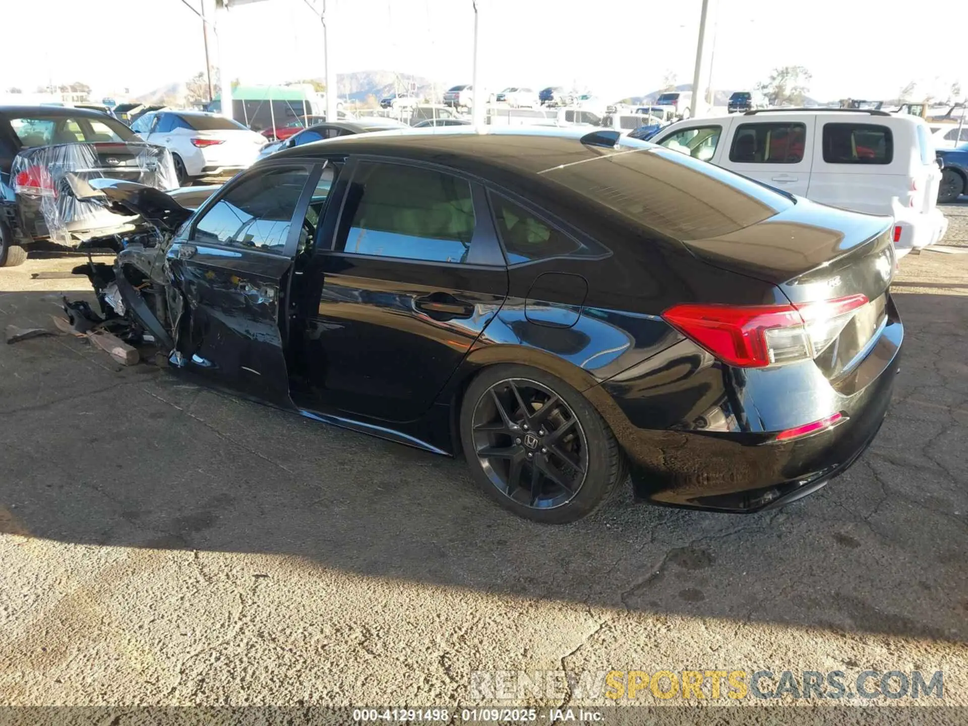 3 Photograph of a damaged car 2HGFE2F51NH529083 HONDA CIVIC 2022