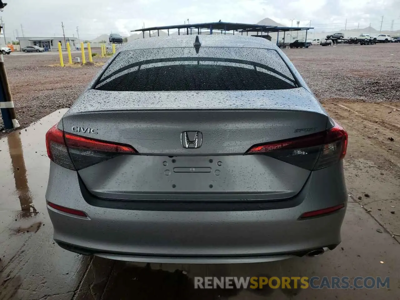 6 Photograph of a damaged car 2HGFE2F51NH538947 HONDA CIVIC 2022