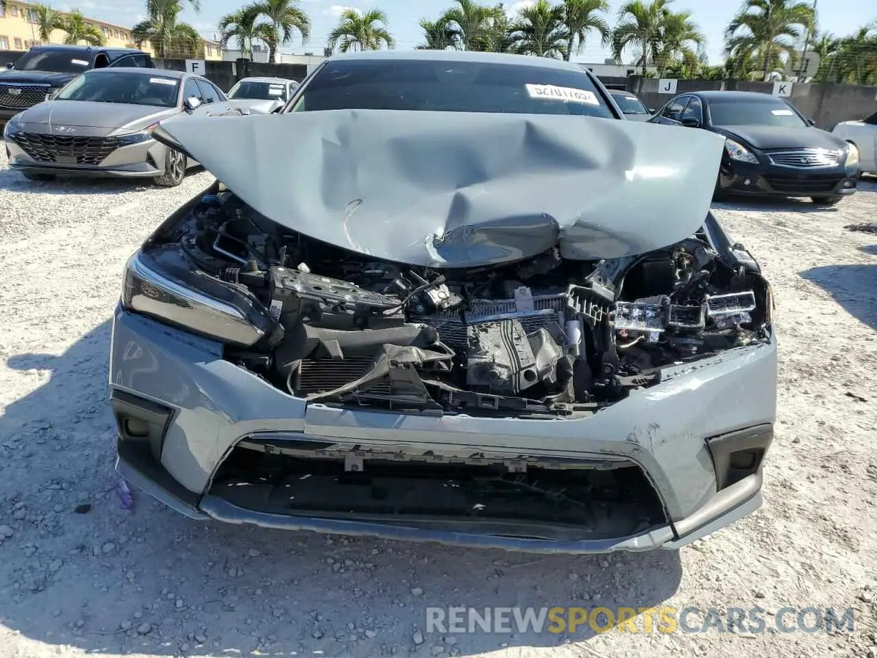 5 Photograph of a damaged car 2HGFE2F51NH540892 HONDA CIVIC 2022