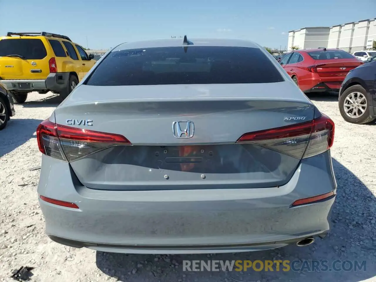 6 Photograph of a damaged car 2HGFE2F51NH540892 HONDA CIVIC 2022