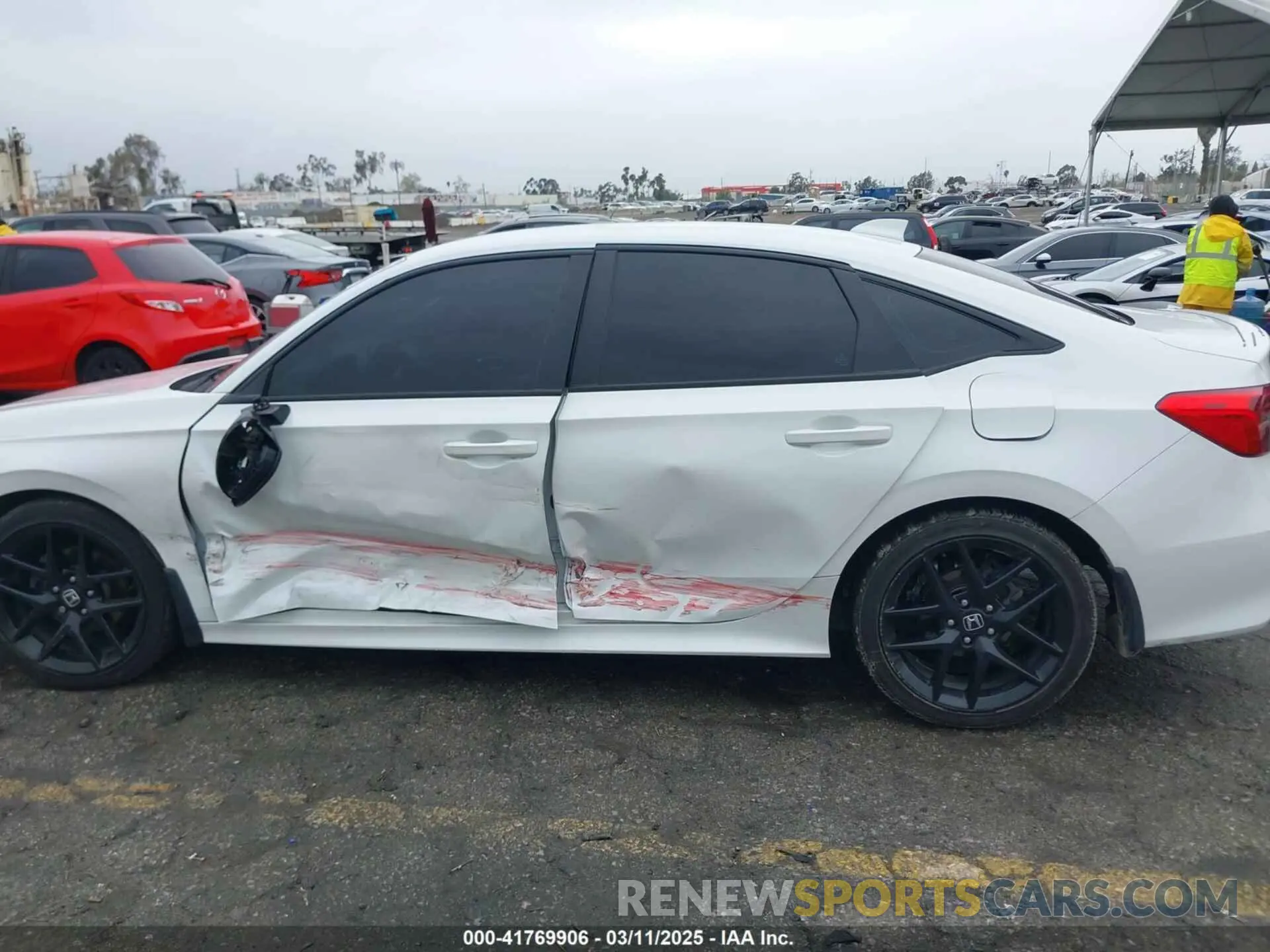 14 Photograph of a damaged car 2HGFE2F51NH544196 HONDA CIVIC 2022