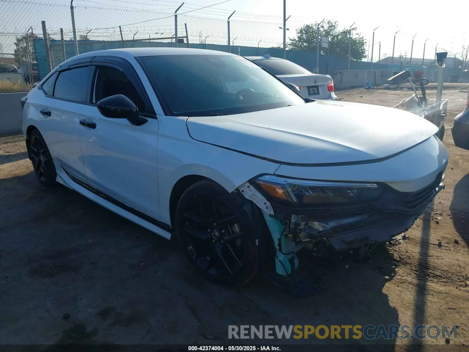 1 Photograph of a damaged car 2HGFE2F51NH550595 HONDA CIVIC 2022