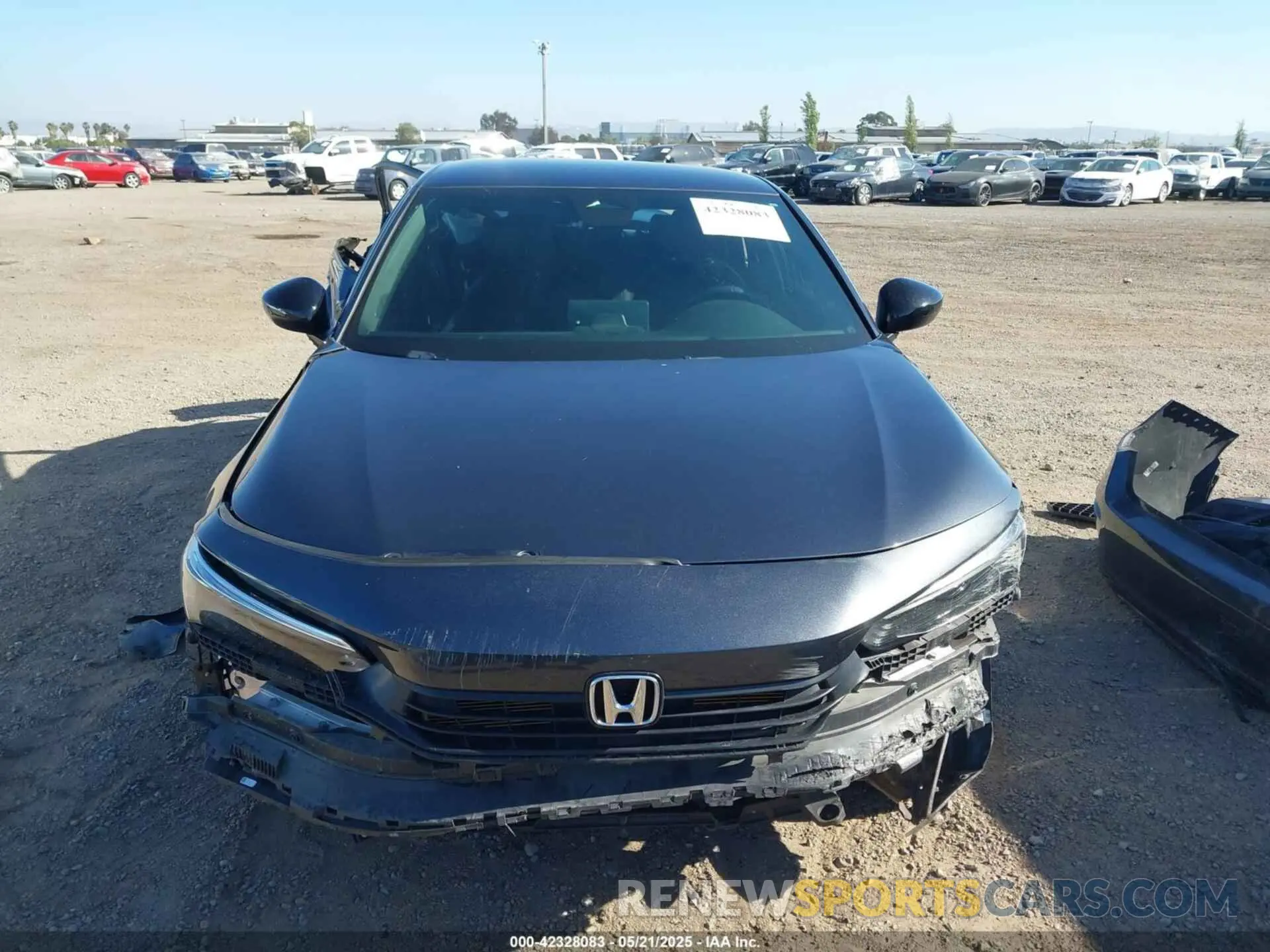 11 Photograph of a damaged car 2HGFE2F51NH563704 HONDA CIVIC 2022