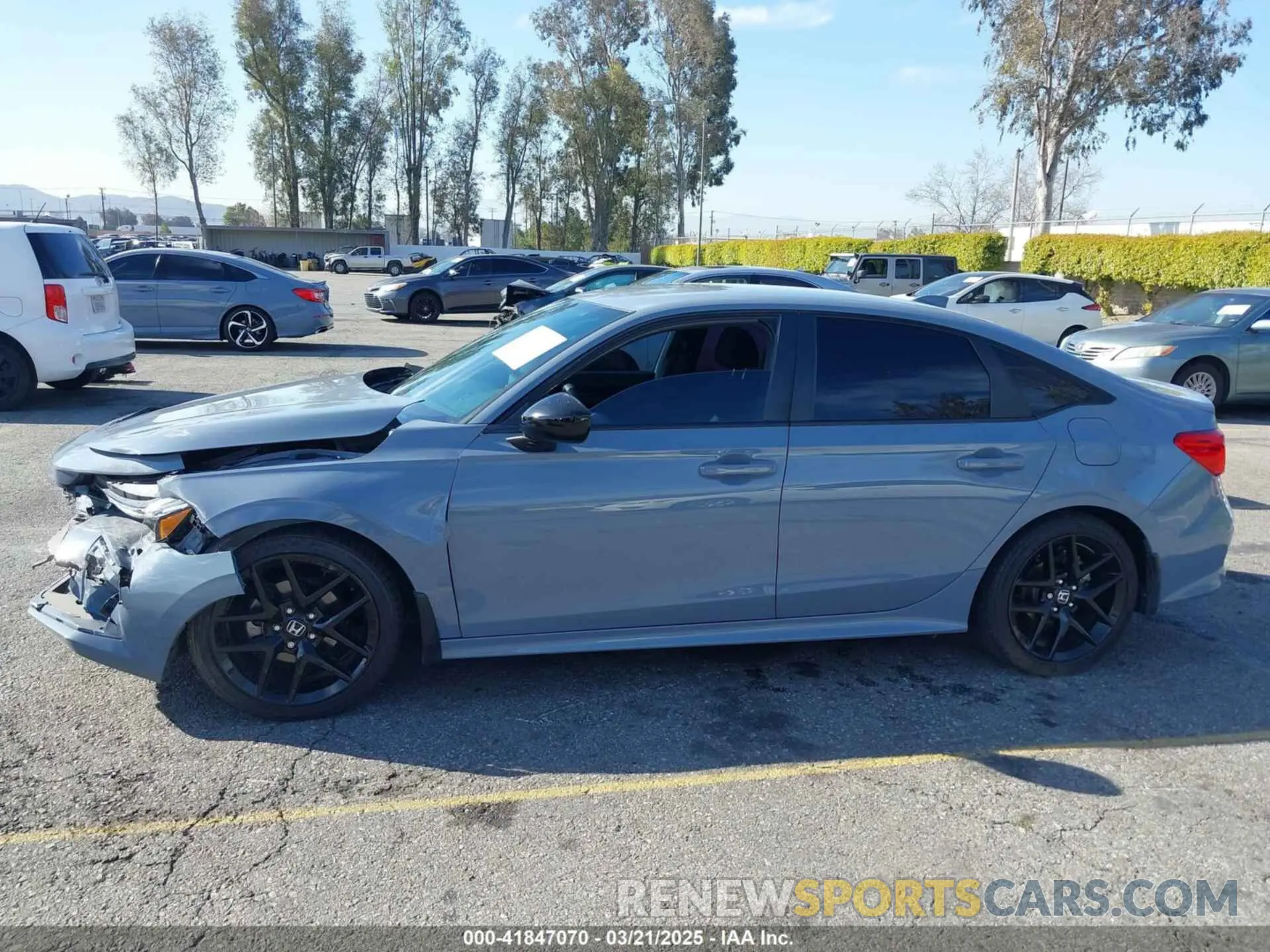 14 Photograph of a damaged car 2HGFE2F51NH564447 HONDA CIVIC 2022