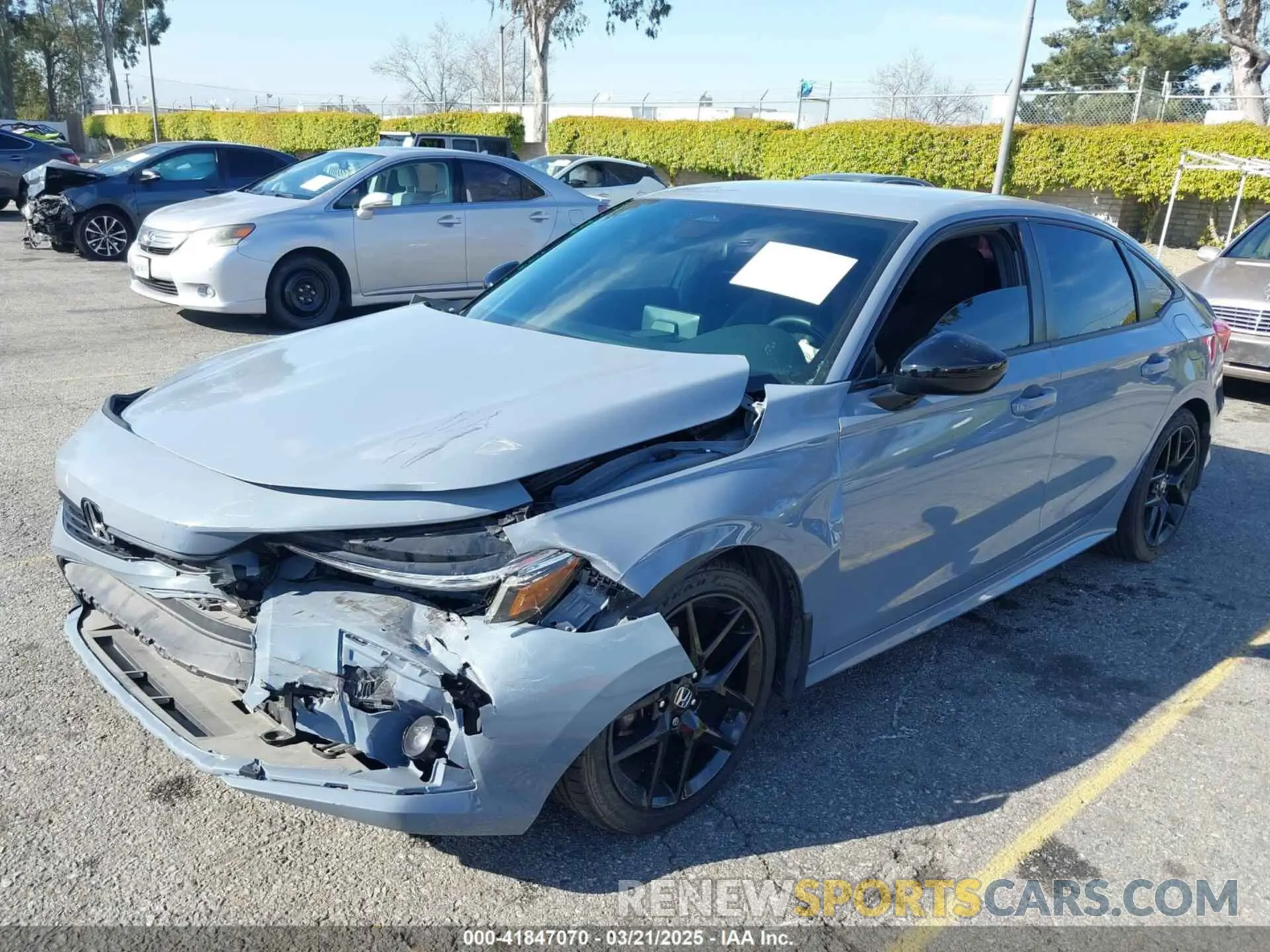 2 Photograph of a damaged car 2HGFE2F51NH564447 HONDA CIVIC 2022
