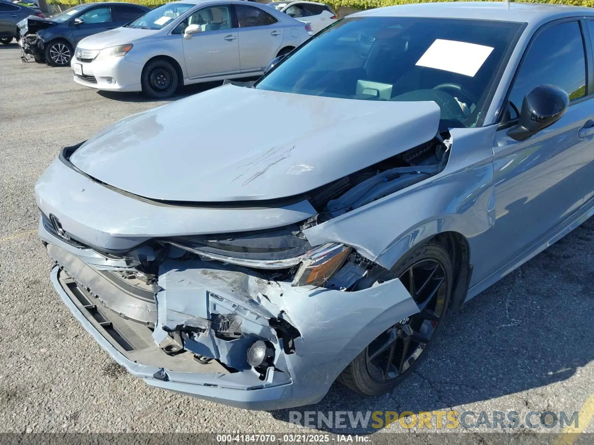 6 Photograph of a damaged car 2HGFE2F51NH564447 HONDA CIVIC 2022