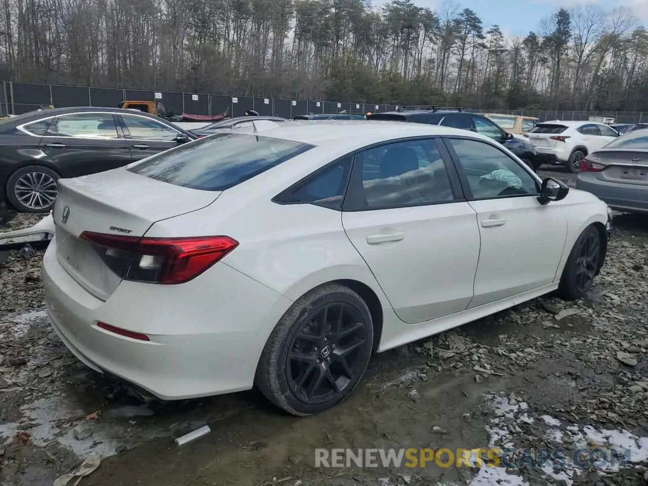 3 Photograph of a damaged car 2HGFE2F51NH565016 HONDA CIVIC 2022