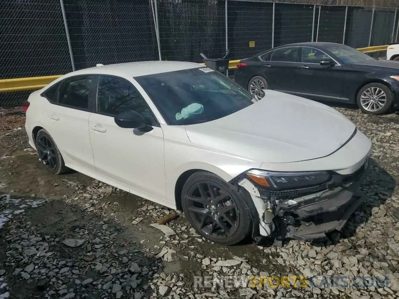 4 Photograph of a damaged car 2HGFE2F51NH565016 HONDA CIVIC 2022
