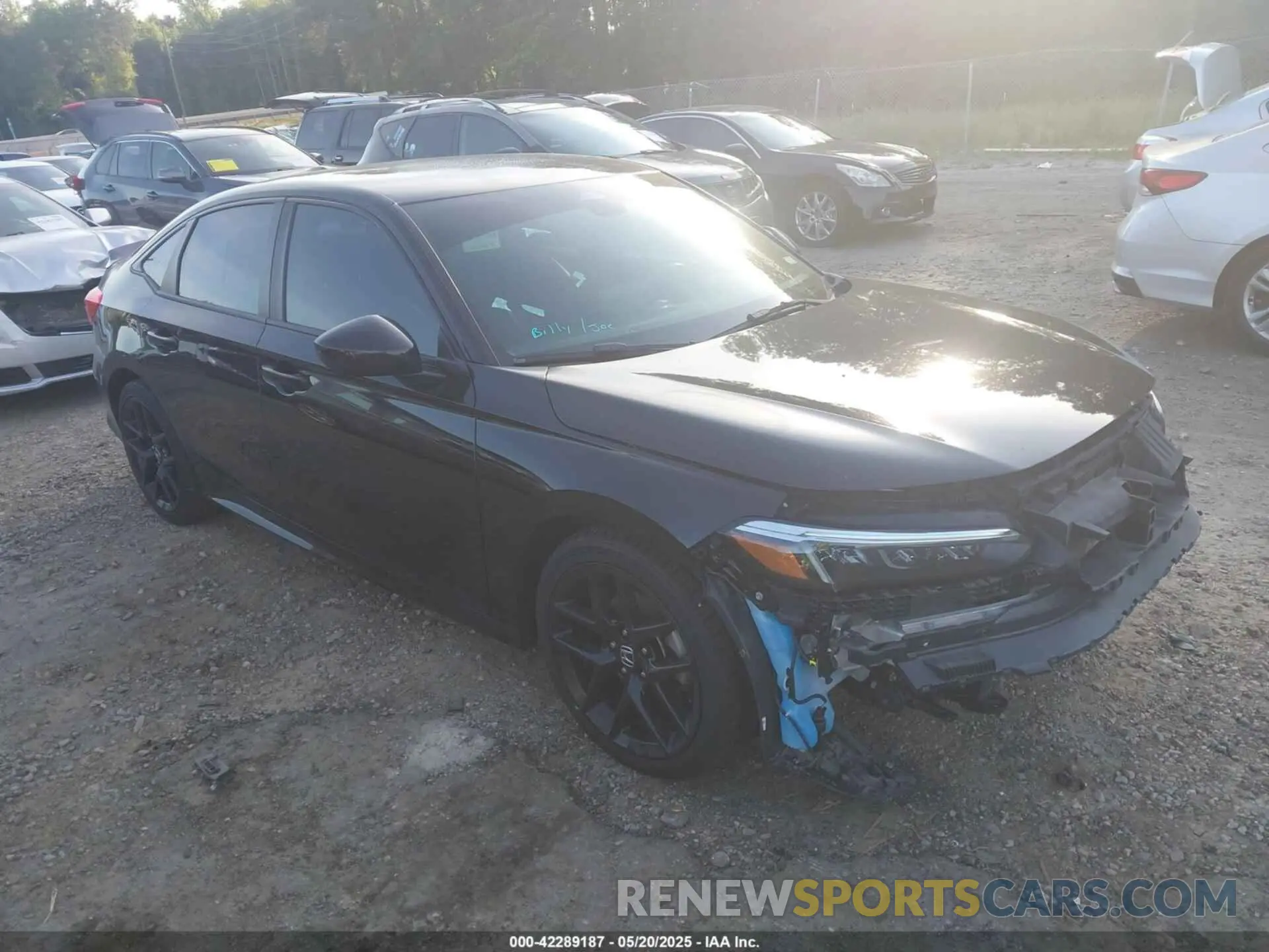 1 Photograph of a damaged car 2HGFE2F51NH570426 HONDA CIVIC 2022