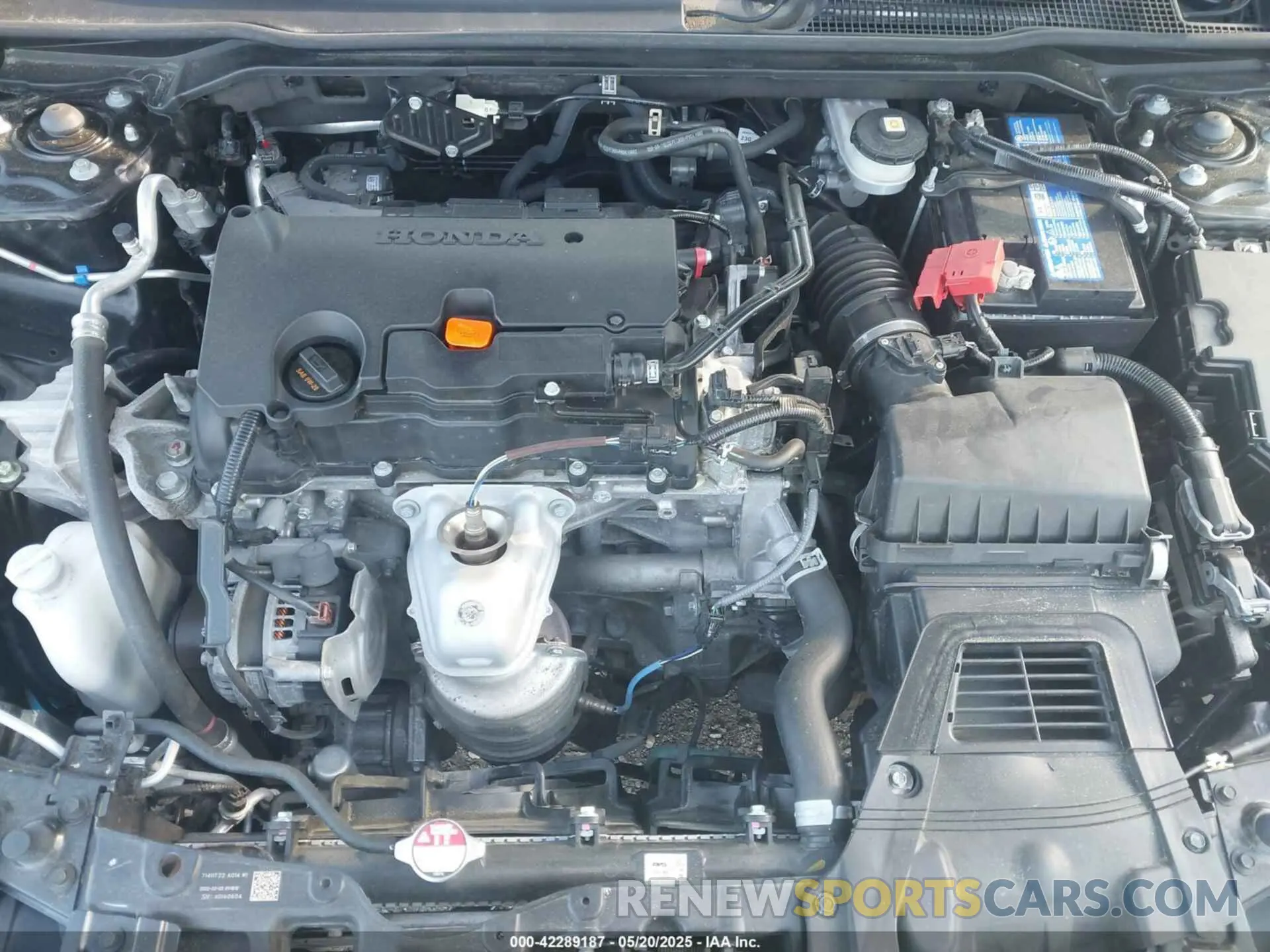 10 Photograph of a damaged car 2HGFE2F51NH570426 HONDA CIVIC 2022