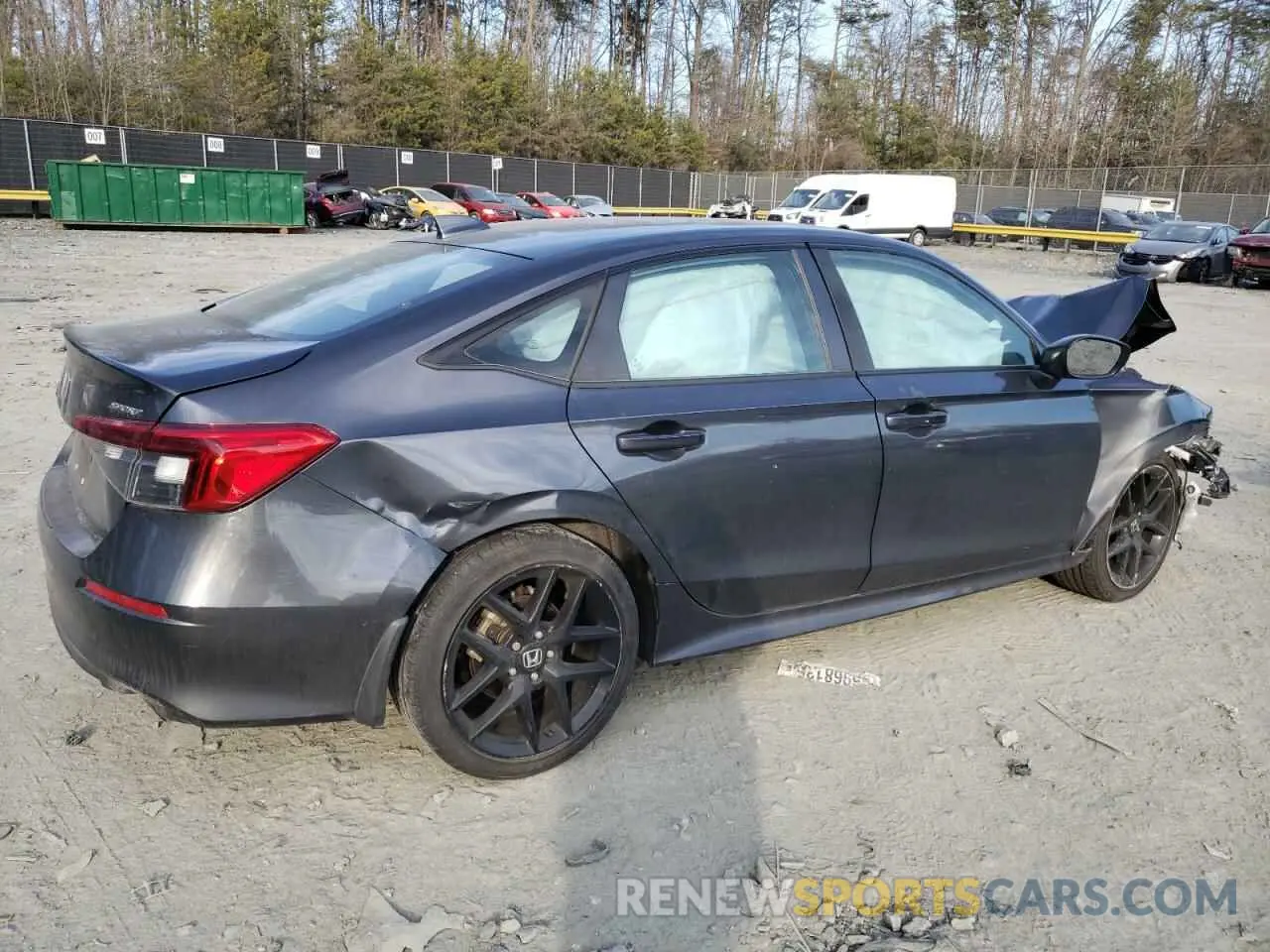 3 Photograph of a damaged car 2HGFE2F51NH570457 HONDA CIVIC 2022