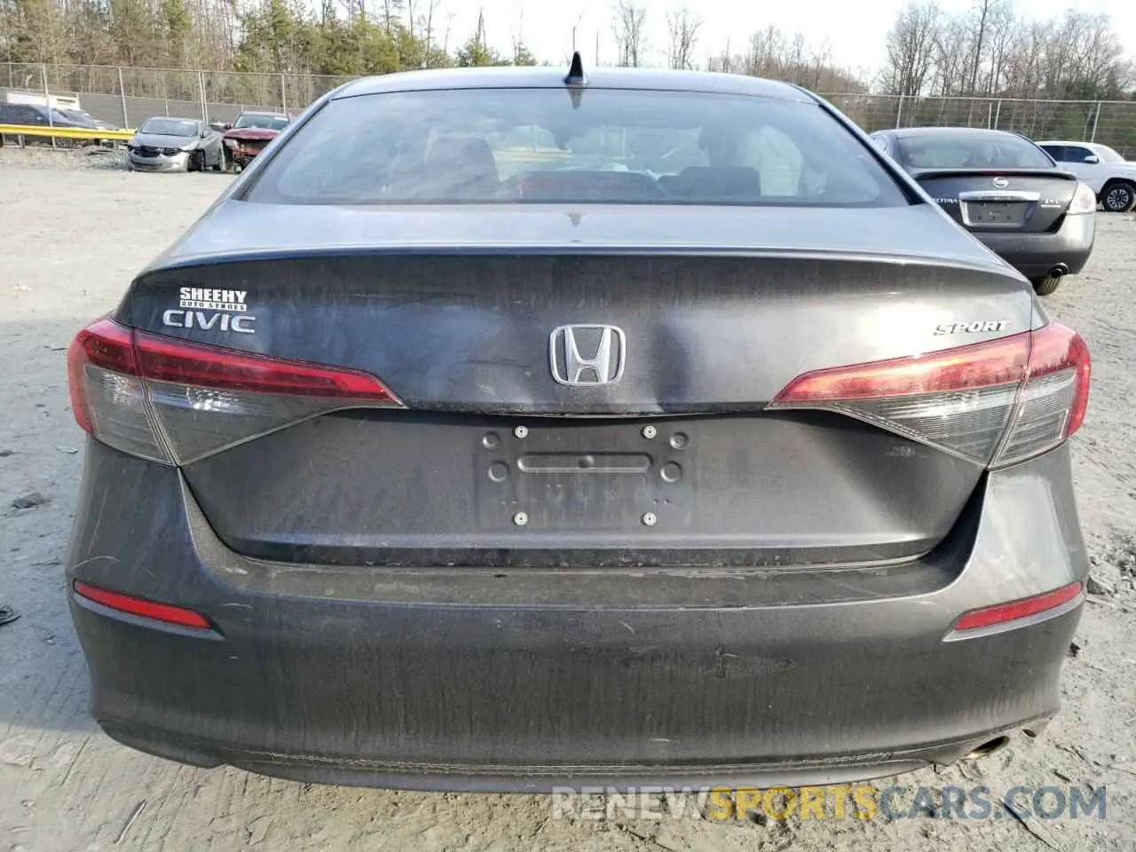 6 Photograph of a damaged car 2HGFE2F51NH570457 HONDA CIVIC 2022