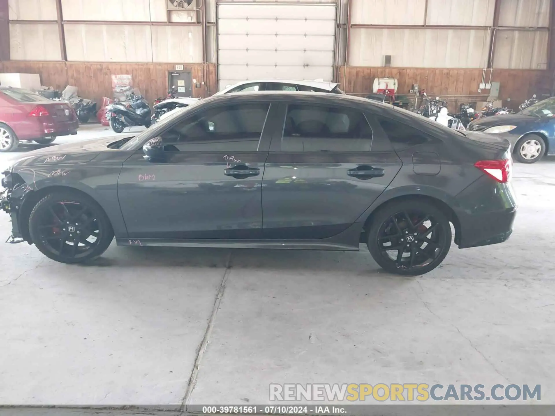 14 Photograph of a damaged car 2HGFE2F51NH570927 HONDA CIVIC 2022