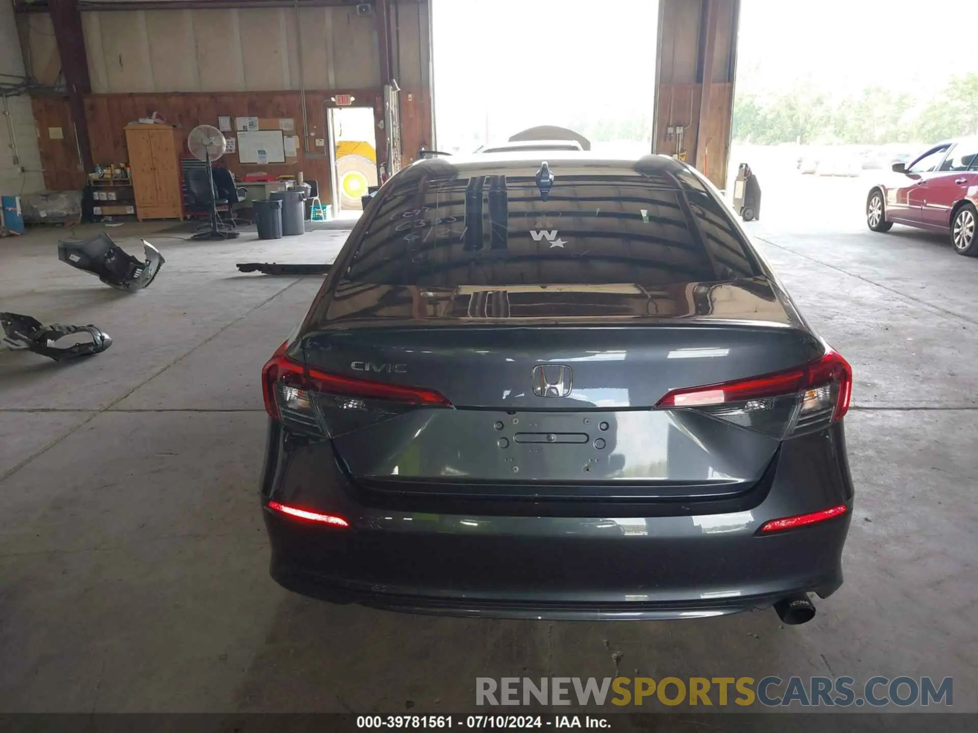 16 Photograph of a damaged car 2HGFE2F51NH570927 HONDA CIVIC 2022